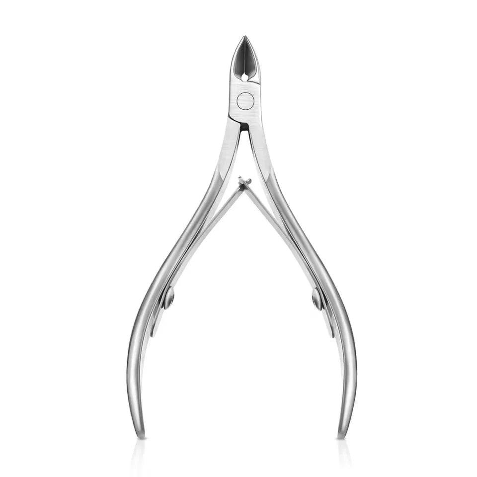 Nail Cuticle Scissors, Stainless Steel Beauty Nail Clippers, Diagonal Tip Cuticle Nipper for Dead Skin and Hangnails.