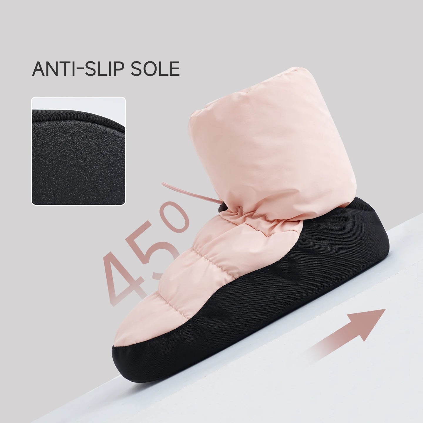 Dance Boots Shoes Ballet Slippers Women Water-proof Warm Up Booties for Adult Ballerina Elastic Shoes Girls Anti-slip Booties