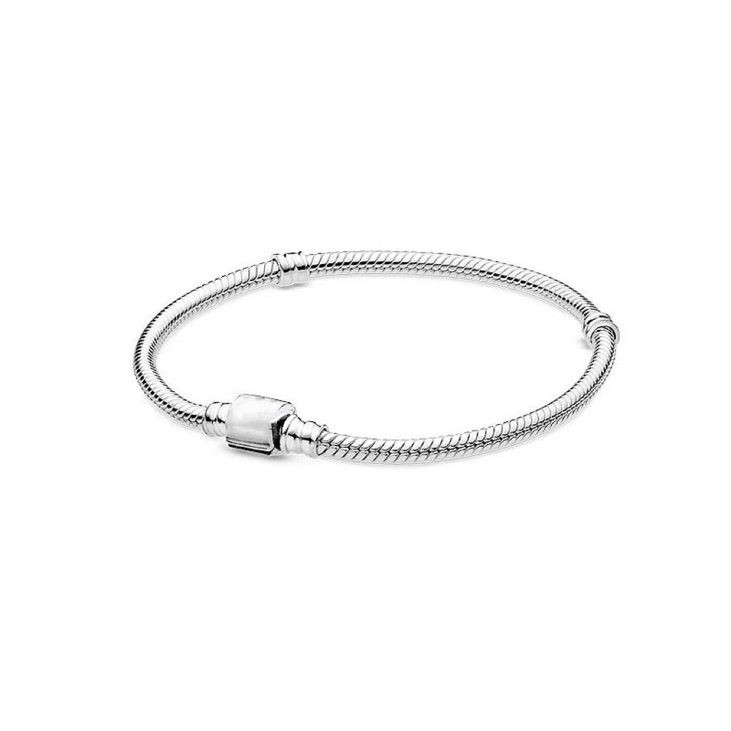 925% sterling silver charm bracelet for women's fashion classic telescopic butterfly bracelet original DIY high-quality jewelry