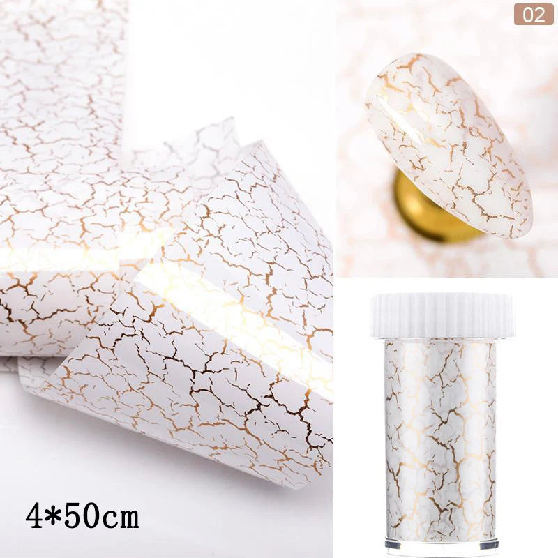 Nail Sticker Marble Pattern Nail Foil Nail Art Transfer Decals Slider Nail Water Decal Design Accessories Manicures Decorations