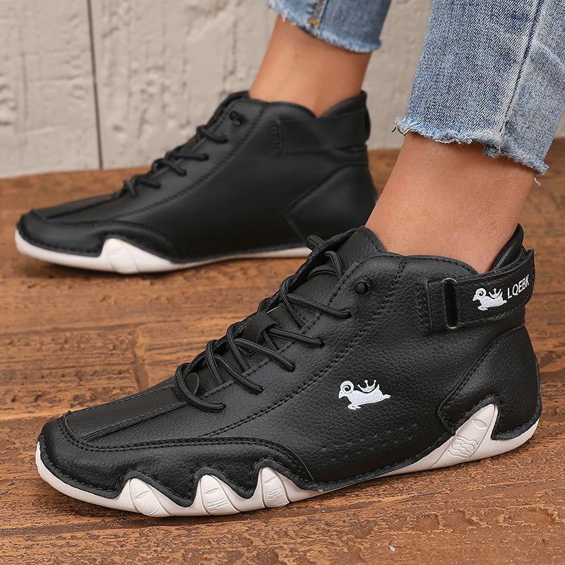 Women's New Lace Up Lightweight Shoes Are Breathable Comfortable Suitable for Daily Walking Anti Slip Retro Walking Casual Shoes
