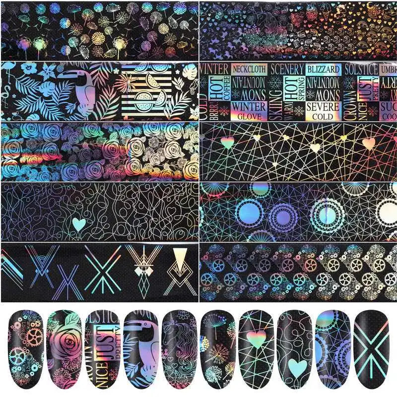 Nail Sticker Marble Pattern Nail Foil Nail Art Transfer Decals Slider Nail Water Decal Design Accessories Manicures Decorations