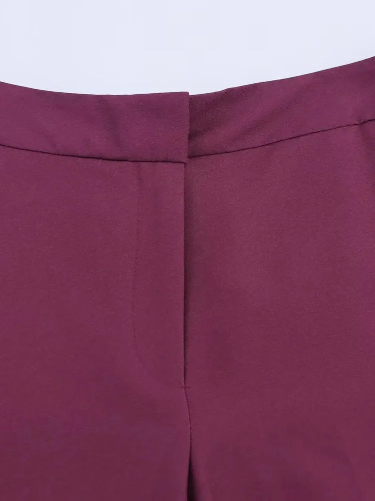 2025 Women's Casual Loose Holiday Floral Print Long Pants High Waist Wide Leg Pants Design Comfortable Polyester Fiber