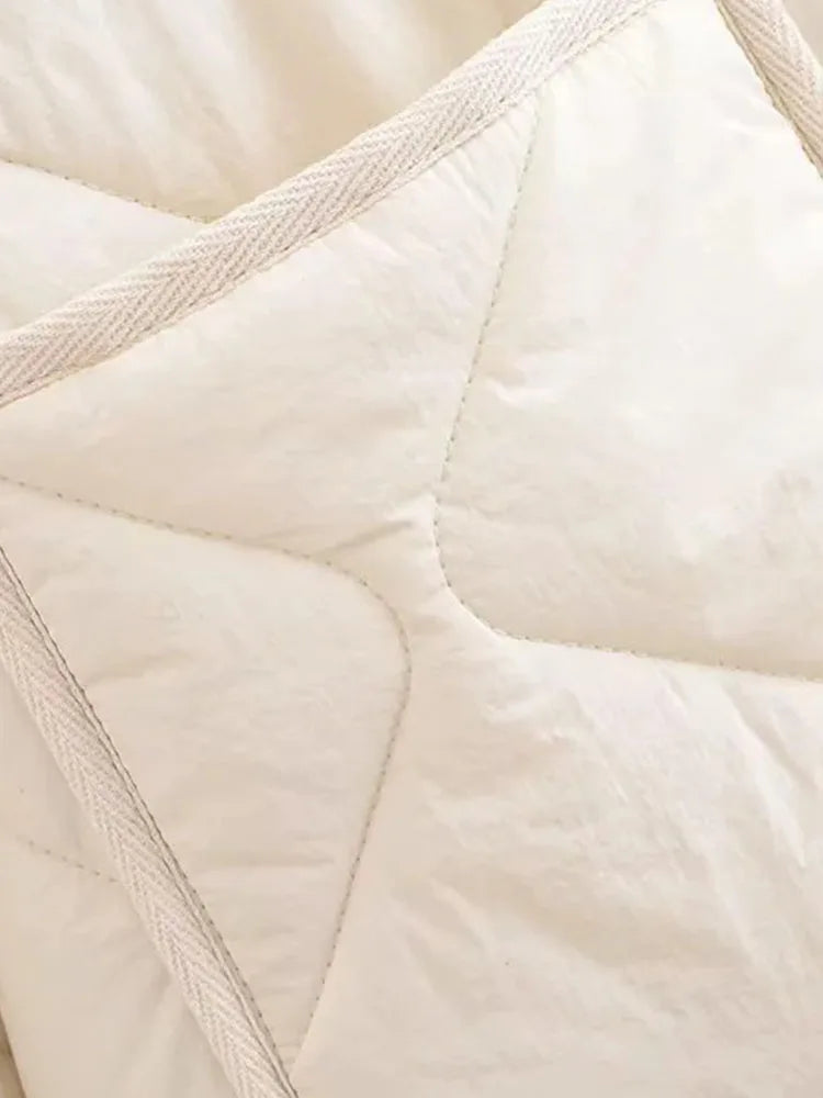 Women 2025 Autumn Solid Single-breasted Jacket Fashion Autumn Winter Long Sleeve Coat Versatile Comfortable Short Coat