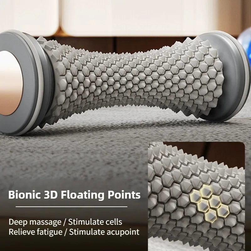 Foot Massager Plantar Fascia Roller Massage Roller Flat Feet Arch Trainer Muscle Relaxation Yoga Massage Ball Foot Care Tool