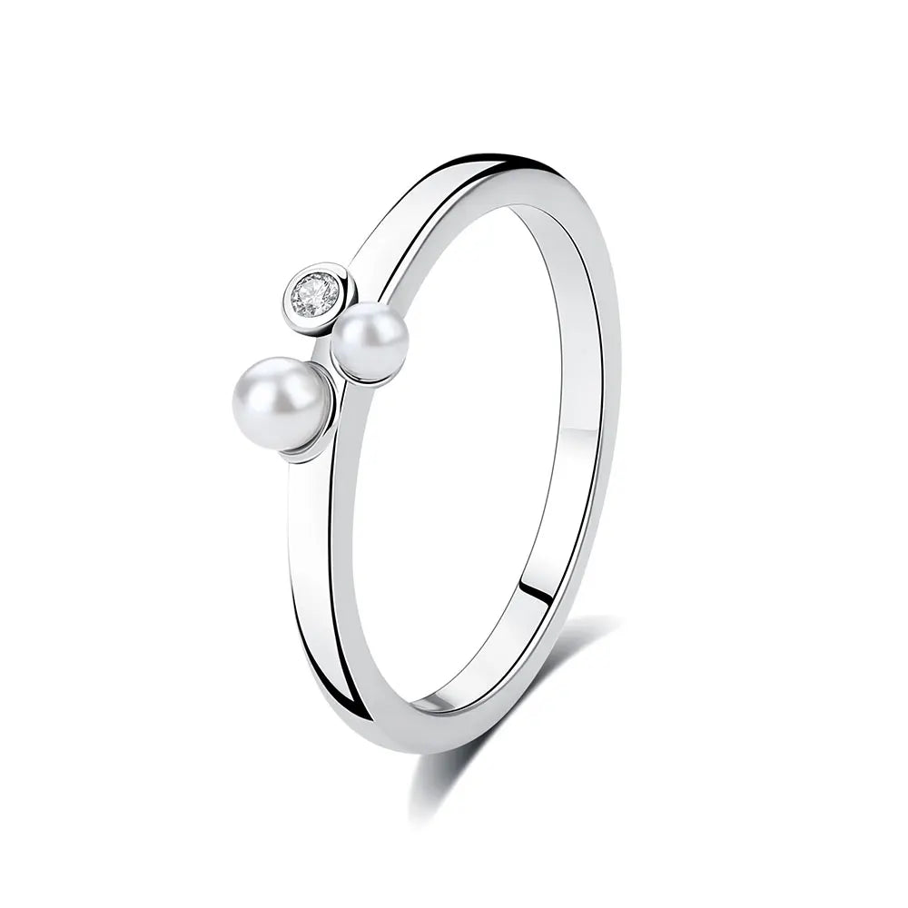 925 Sterling Silver Rings For Women Original Love Heart Wishbone Star Moon Engagement Rose Gold Wedding Ring Crystals Jewelry