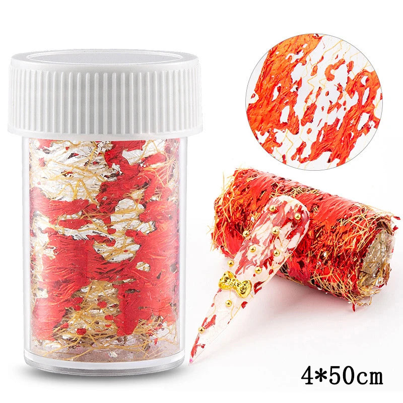 Nail Sticker Marble Pattern Nail Foil Nail Art Transfer Decals Slider Nail Water Decal Design Accessories Manicures Decorations