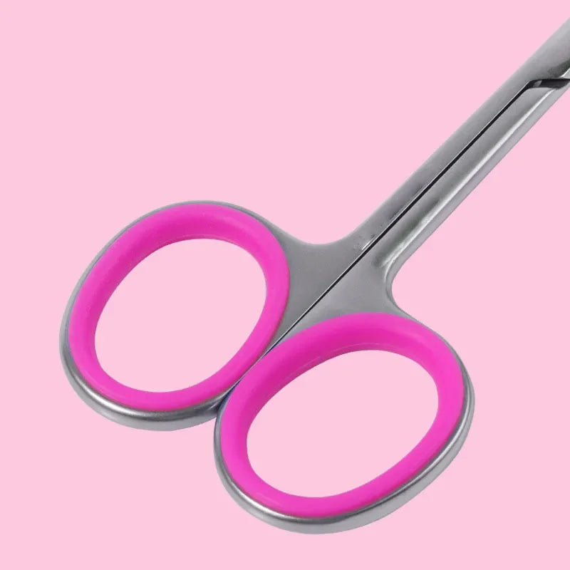 High Quality Warping Tip Cuticle Scissors anti-slippery handle Manicure Stainless Steel Nail skin Cuticle Trimmer Nippers